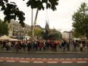Reiterdenkmal kehrt zurueck auf dem Heumarkt P38